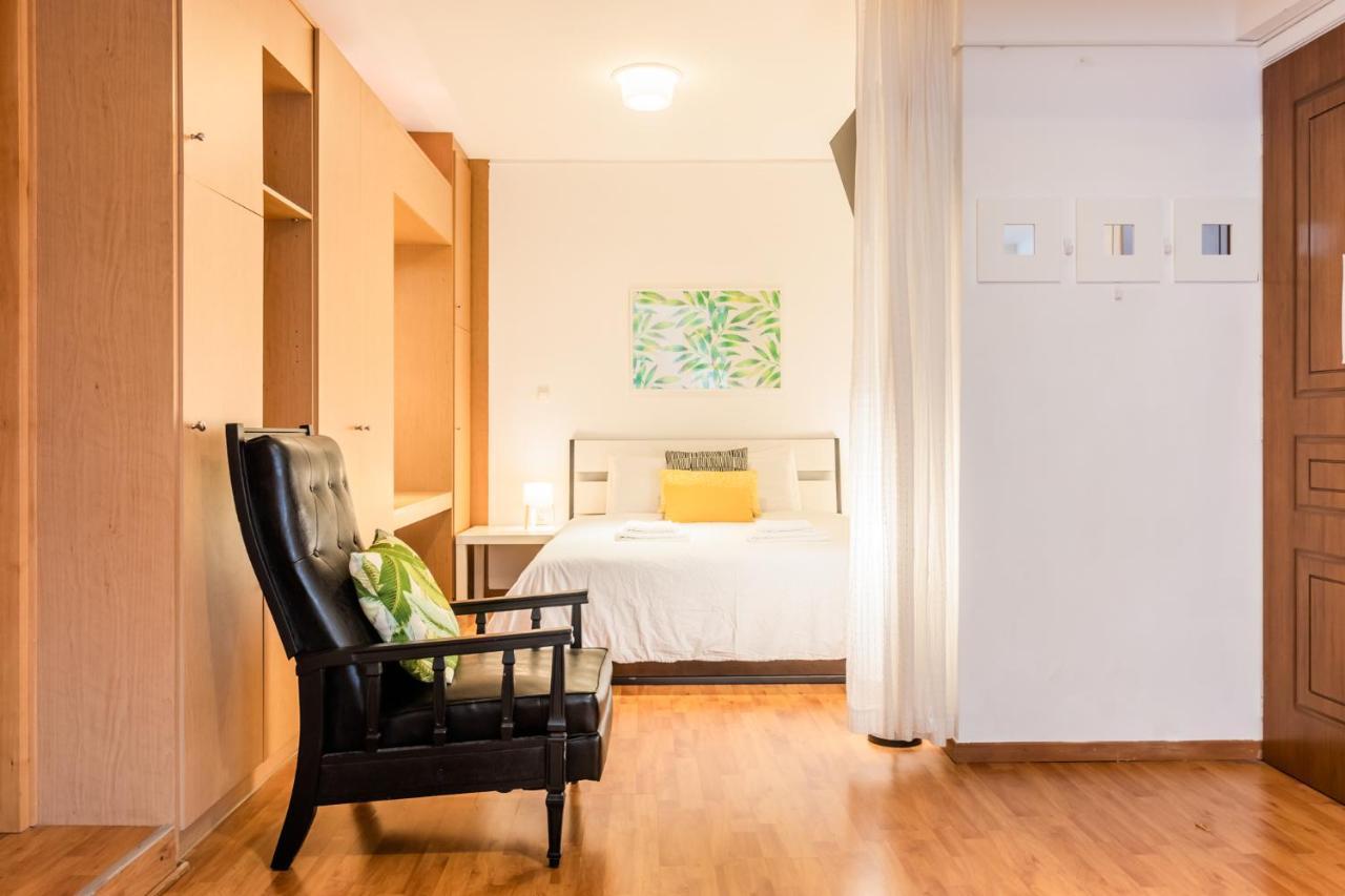 Ferienwohnung Beautiful Studio - Heart Of Athen Exterior foto